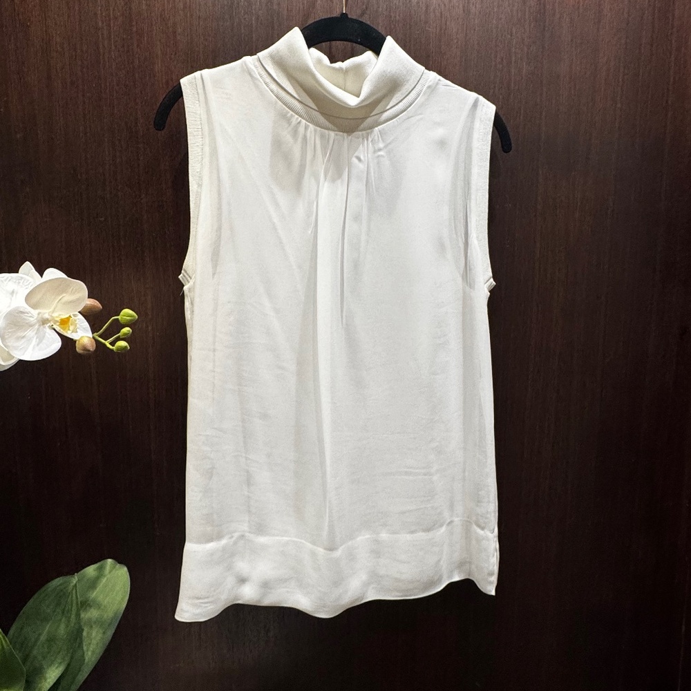 Gorgeous Reiss White top, Sz S - Pristine!